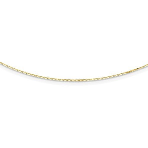 10k Yellow Box Chain with 17in and 19in Ring 10k Yellow Box Chain with 17in and 19in Ring