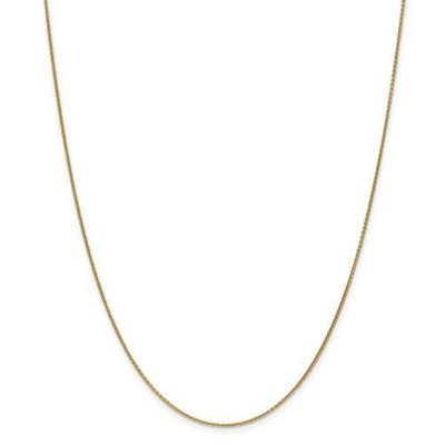 14k Yellow Gold 18in Cable Chain