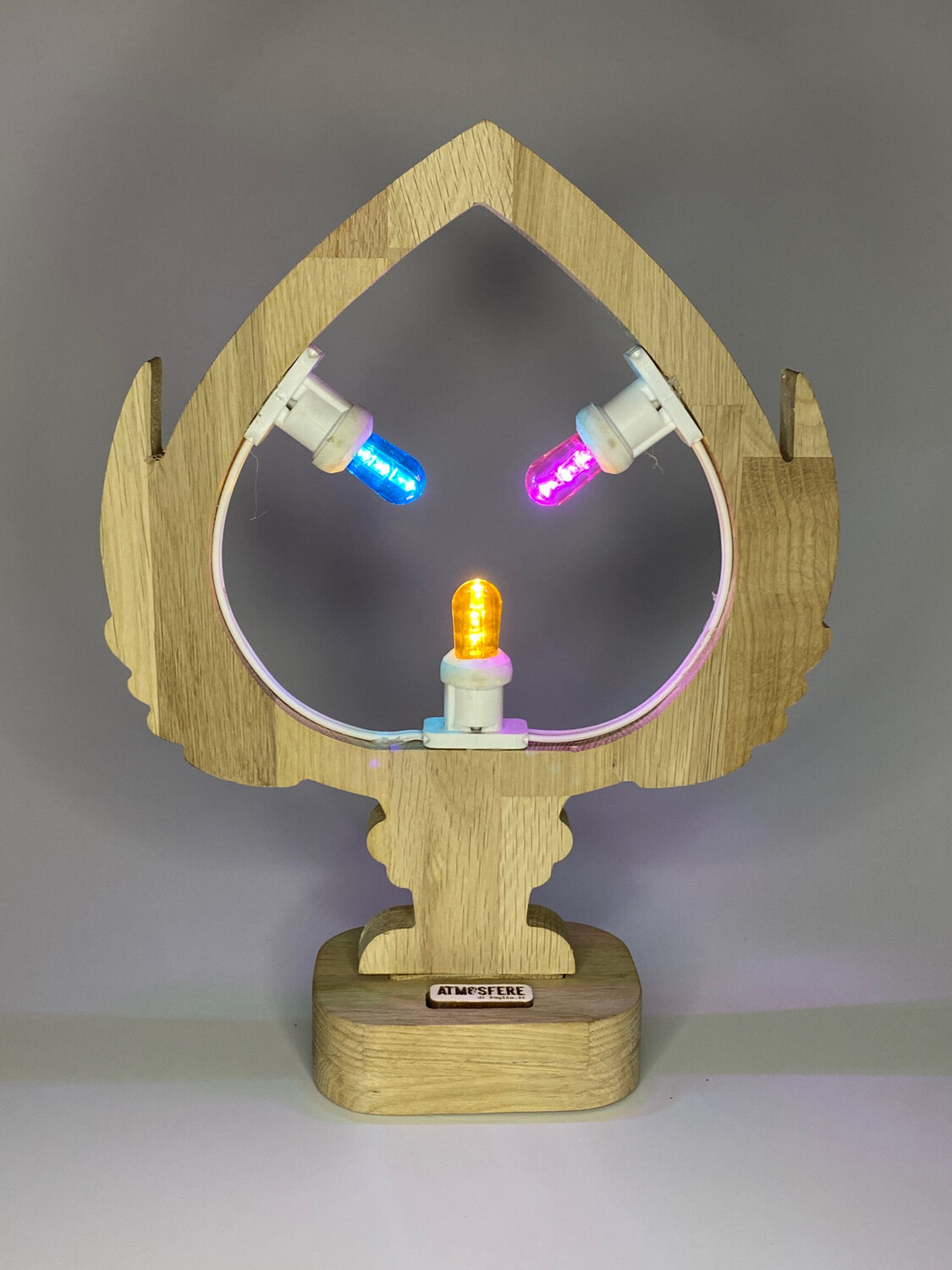 Top "Atmosfera" Luminaria Pumo 3 luci