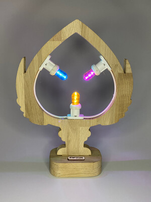 Top "Atmosfera" Luminaria Pumo 3 luci