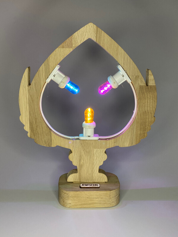 Top "Atmosfera" Luminaria Pumo 3 luci