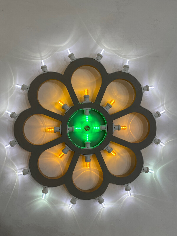 Margherita Marzapane 28 luci - 70 cm