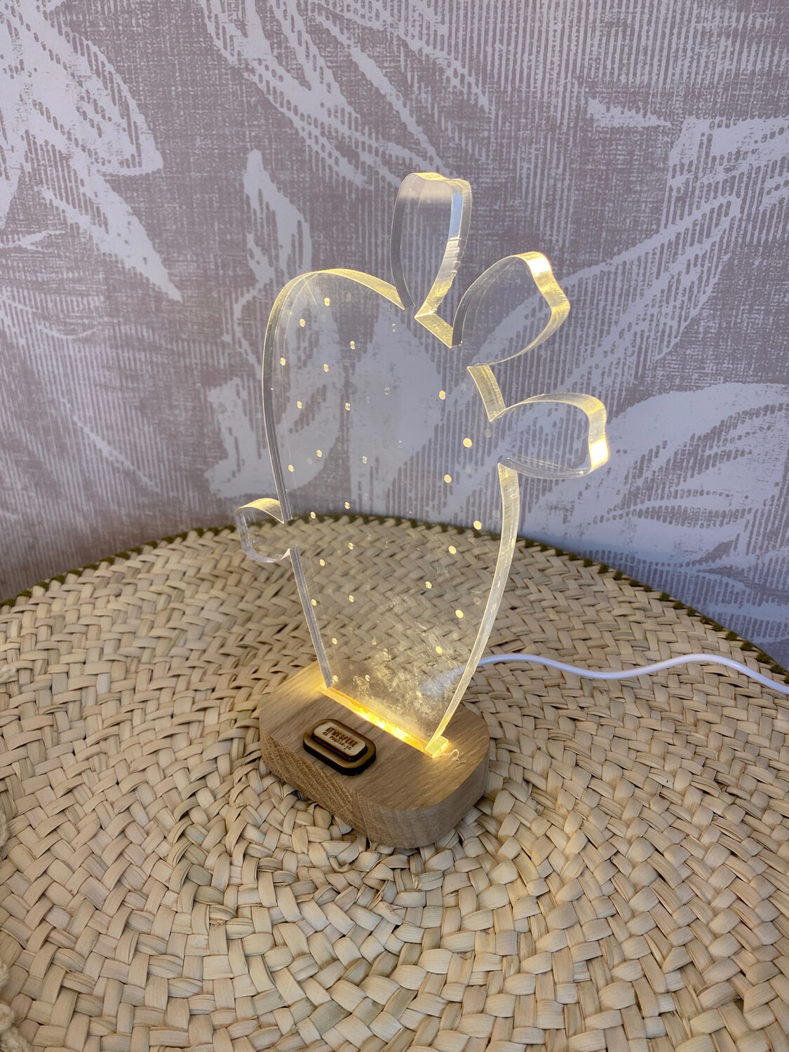 Lampada Pop Pala ficodindia Trasparente