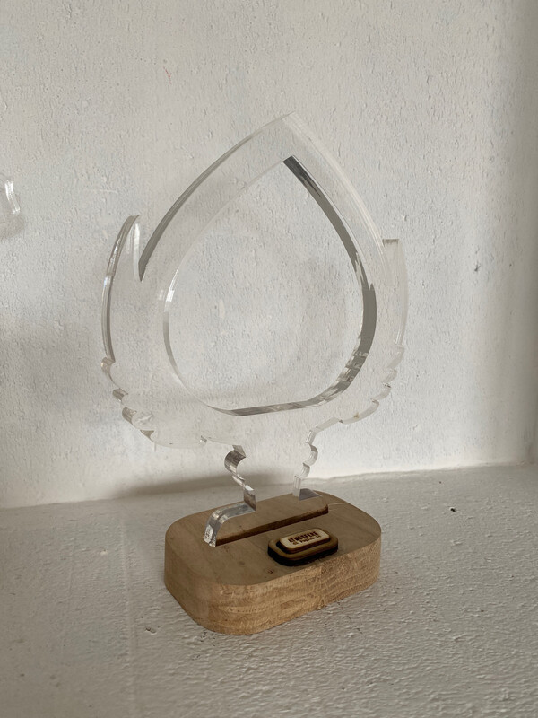 Lampada BOMBONIERA Pumo Trasparente