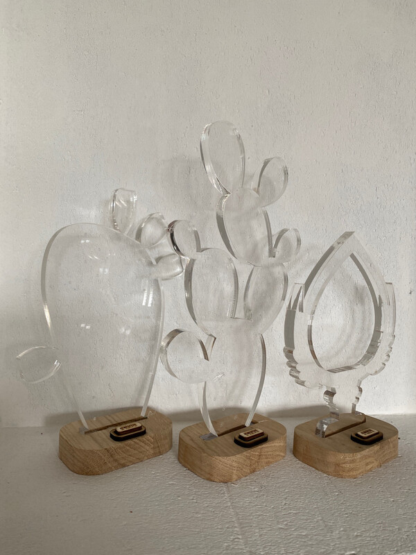 Lampade BOMBONIERA Trasparenti (Minimo 50 pz)