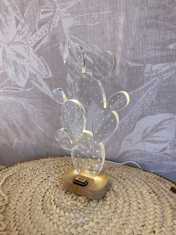 Lampada BOMBONIERA Ficodindia Trasparente