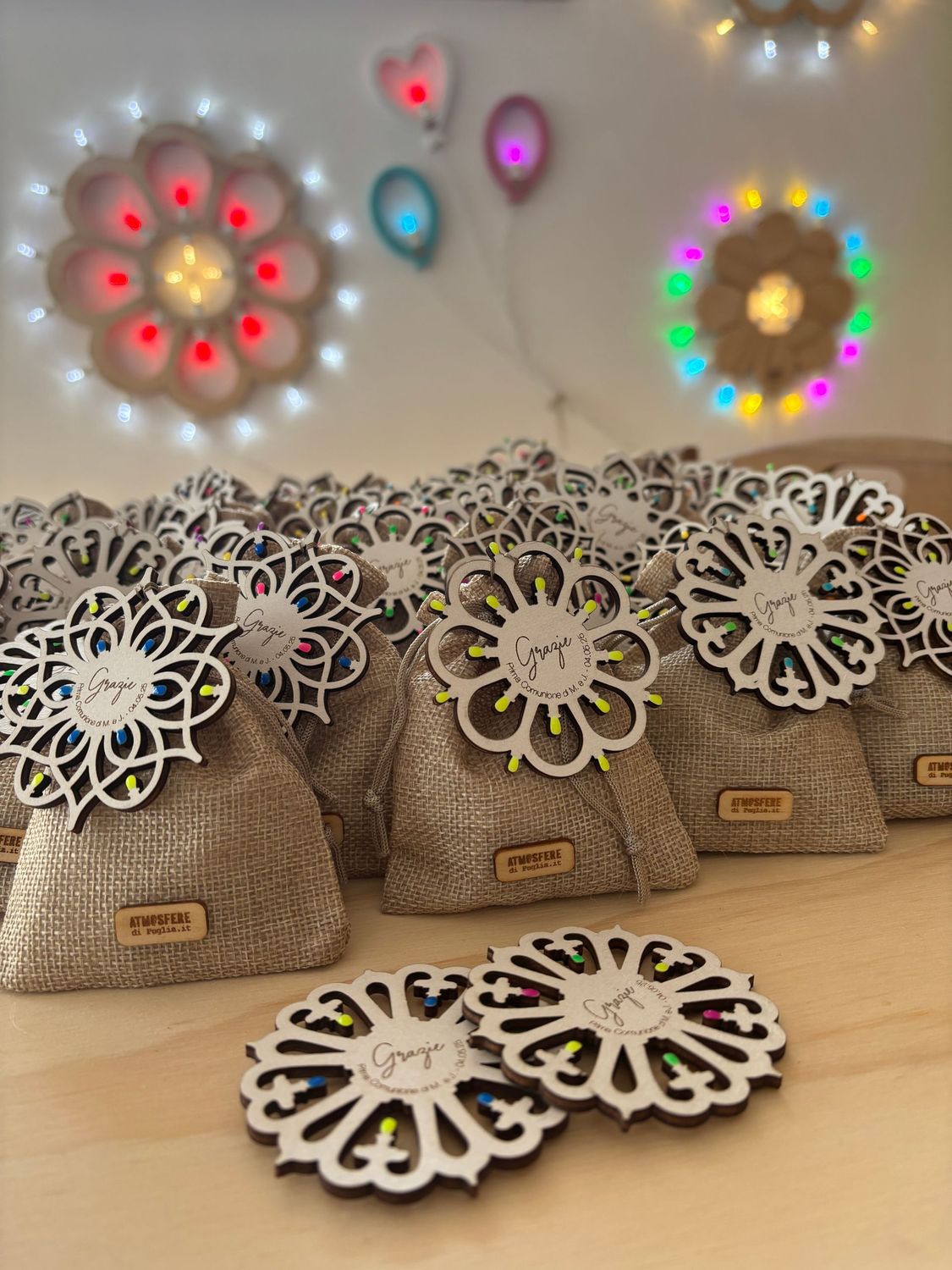 Porta Confetti con Magnete Luminaria