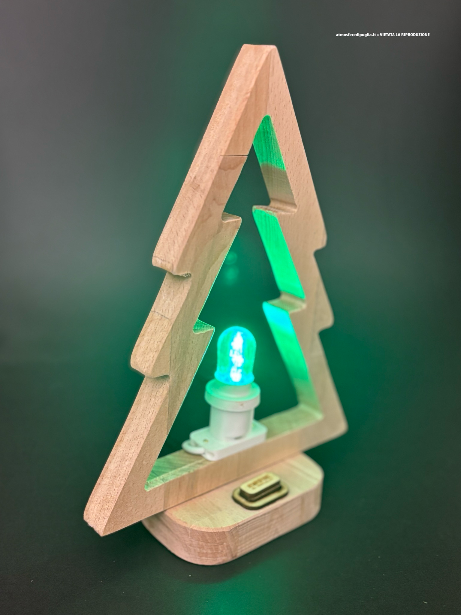 Lampada Luminaria Albero di Natale