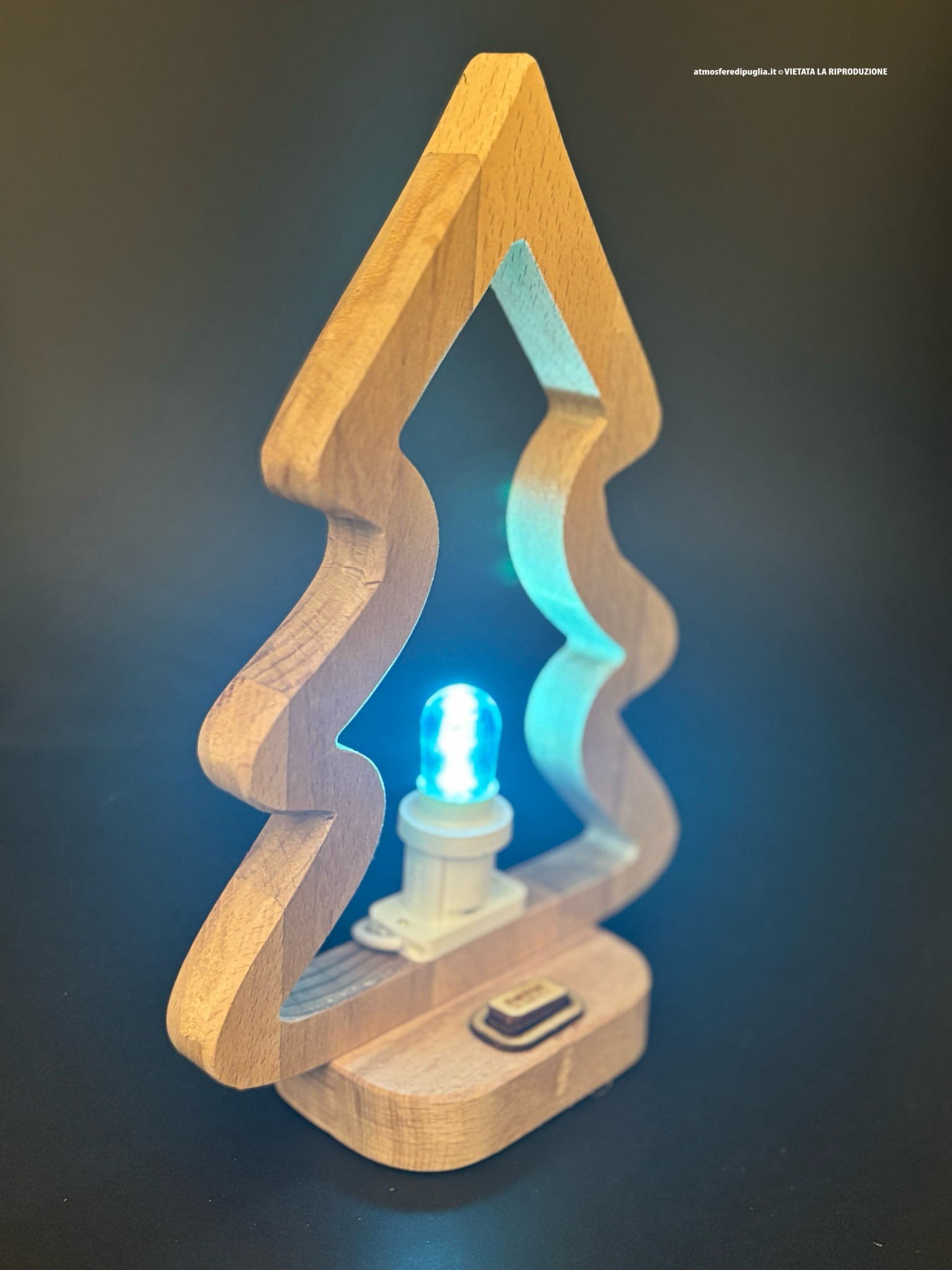 Lampada Luminaria Albero di Natale 2025