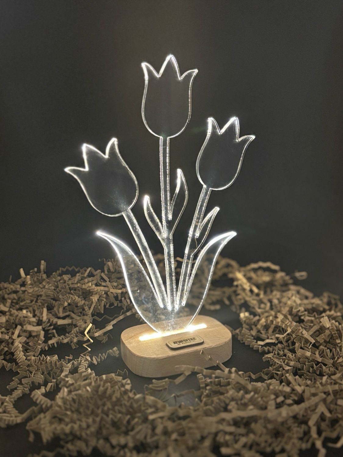 Lampada "Tulipani" Trasparente