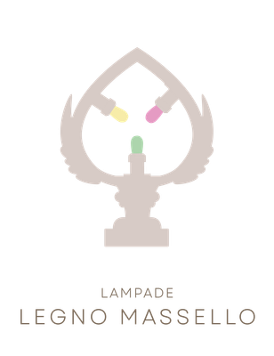 Lampade legno massello