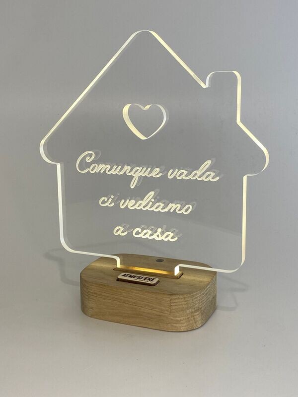 Lampada Lampada "Ci vediamo a casa"