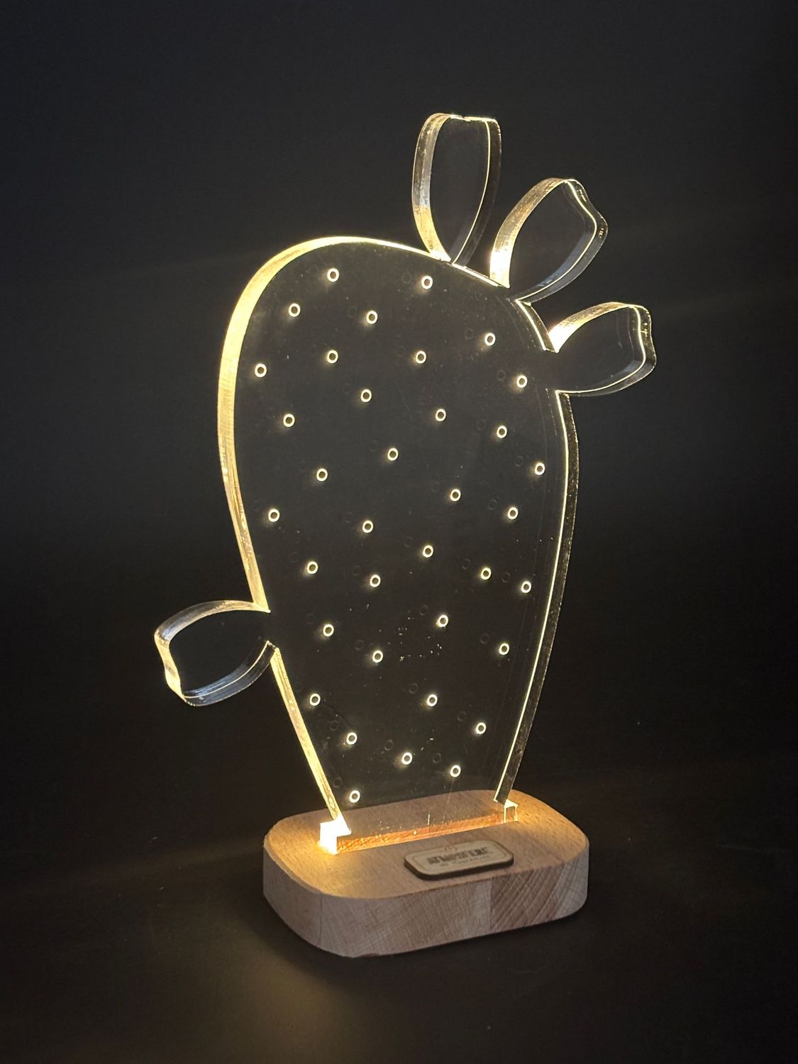 Lampada "Pala Fico d'India" Trasparente