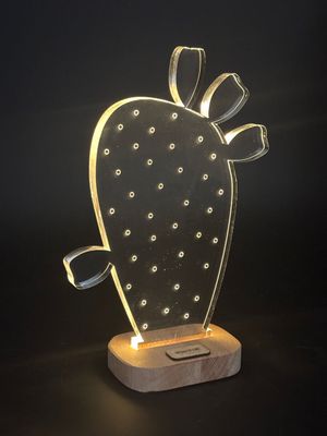 Lampada Lampada "Pala Fico d'India" Trasparente