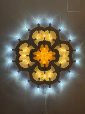 Rosone Quadrifoglio  60 cm - CON FILO O RICARICABILE