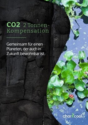 2 Tonnen 
CO2-Kompensation
