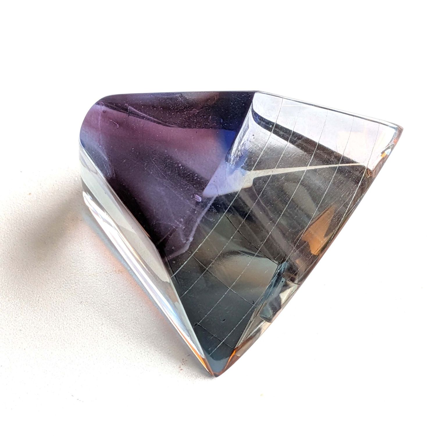 Gelaagde paarse vorm