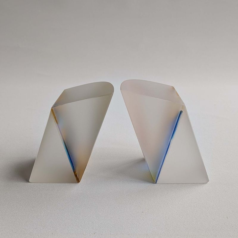 Set matte staande vormen