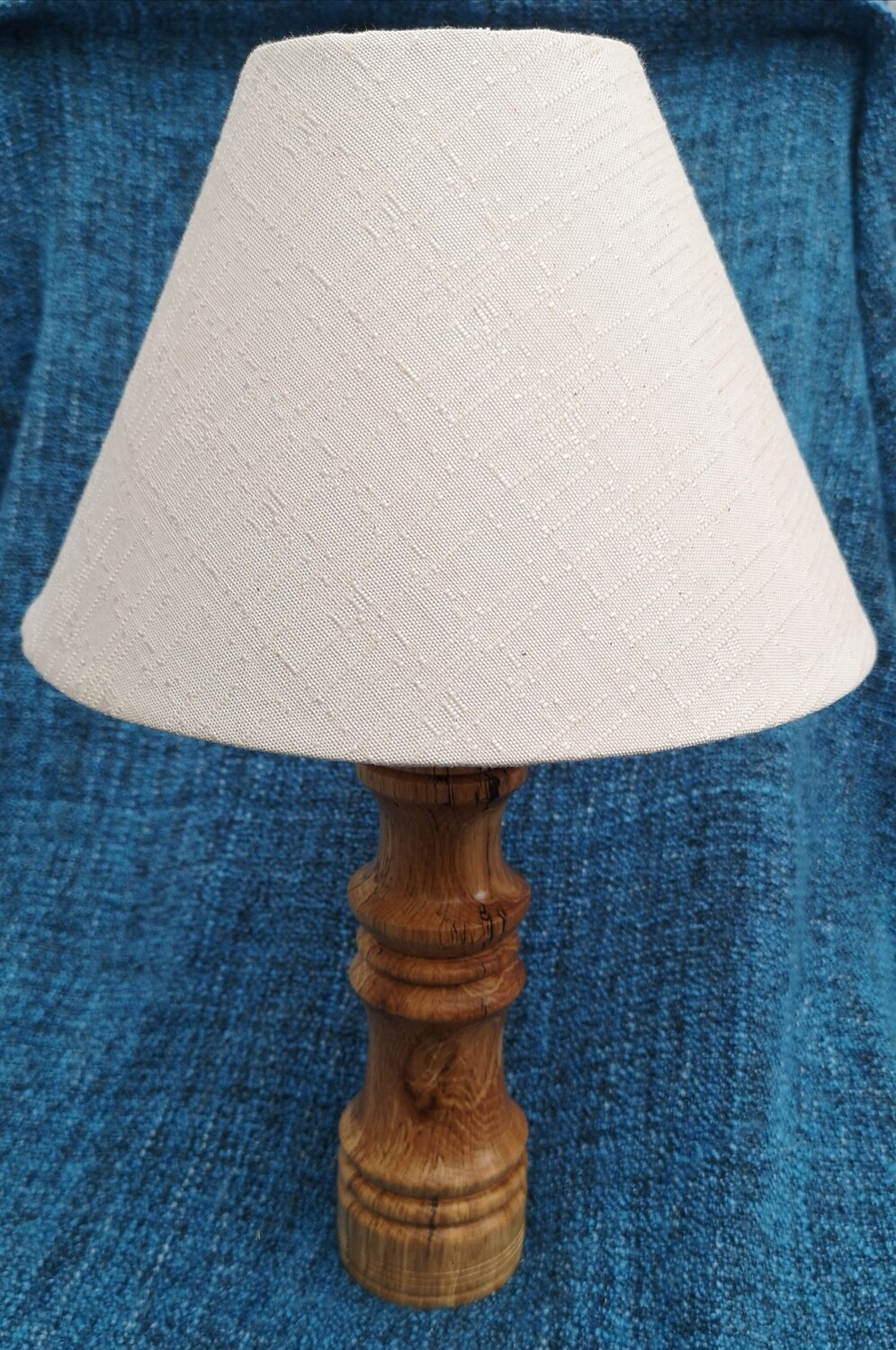 Spalted Oak Table Lamp