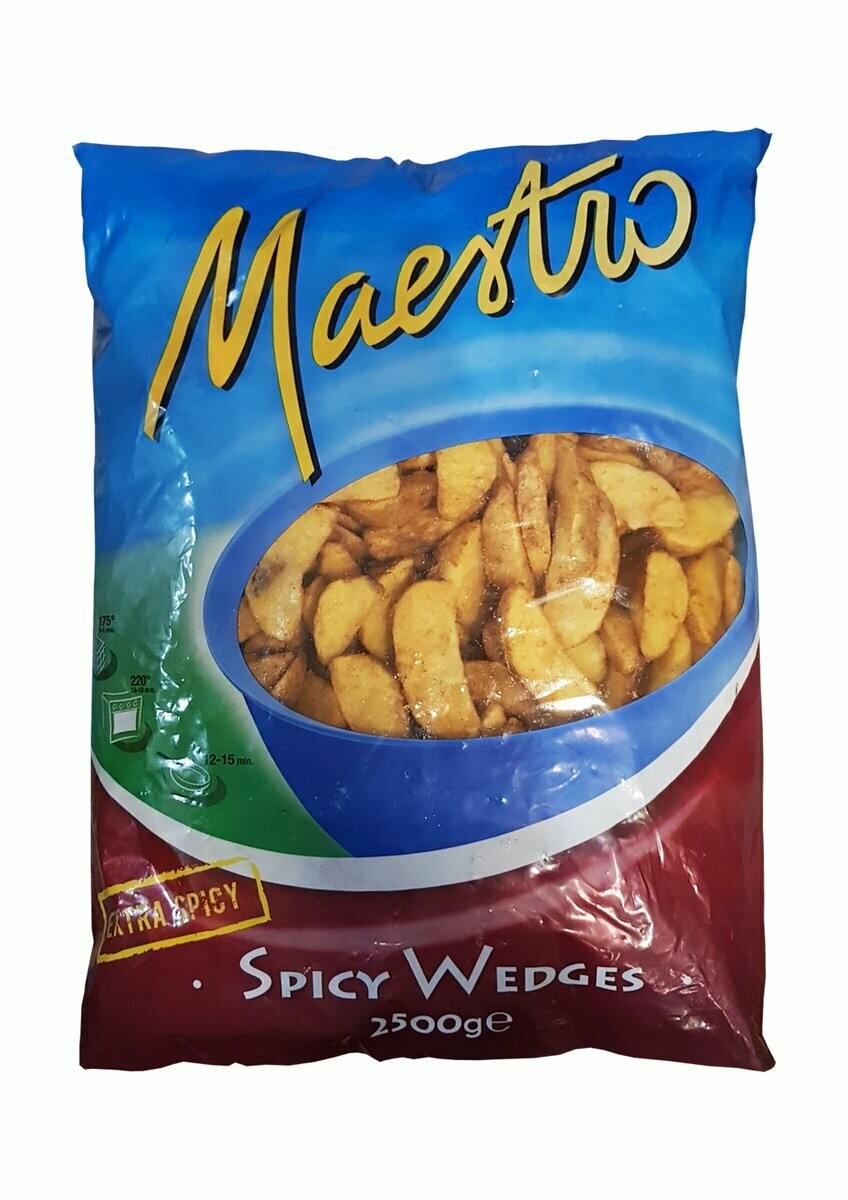 Seasoned potato wedges Maestro
