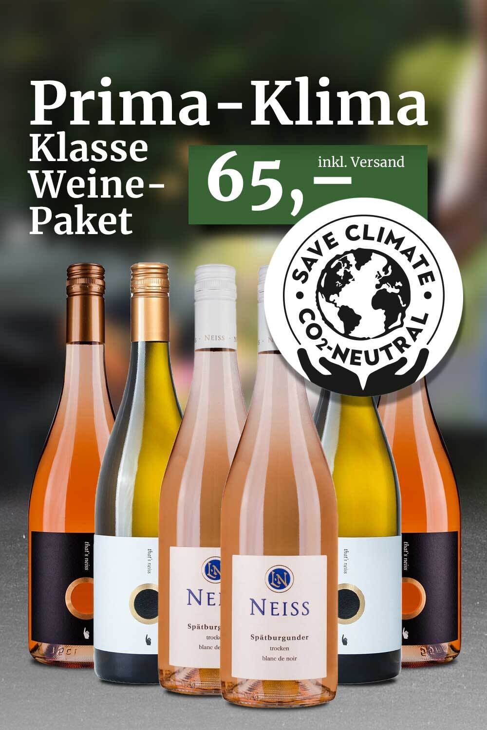 Prima Klima – Klasse Weine-Paket