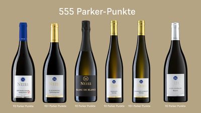 6 Weine - 555 Parker-Punkte