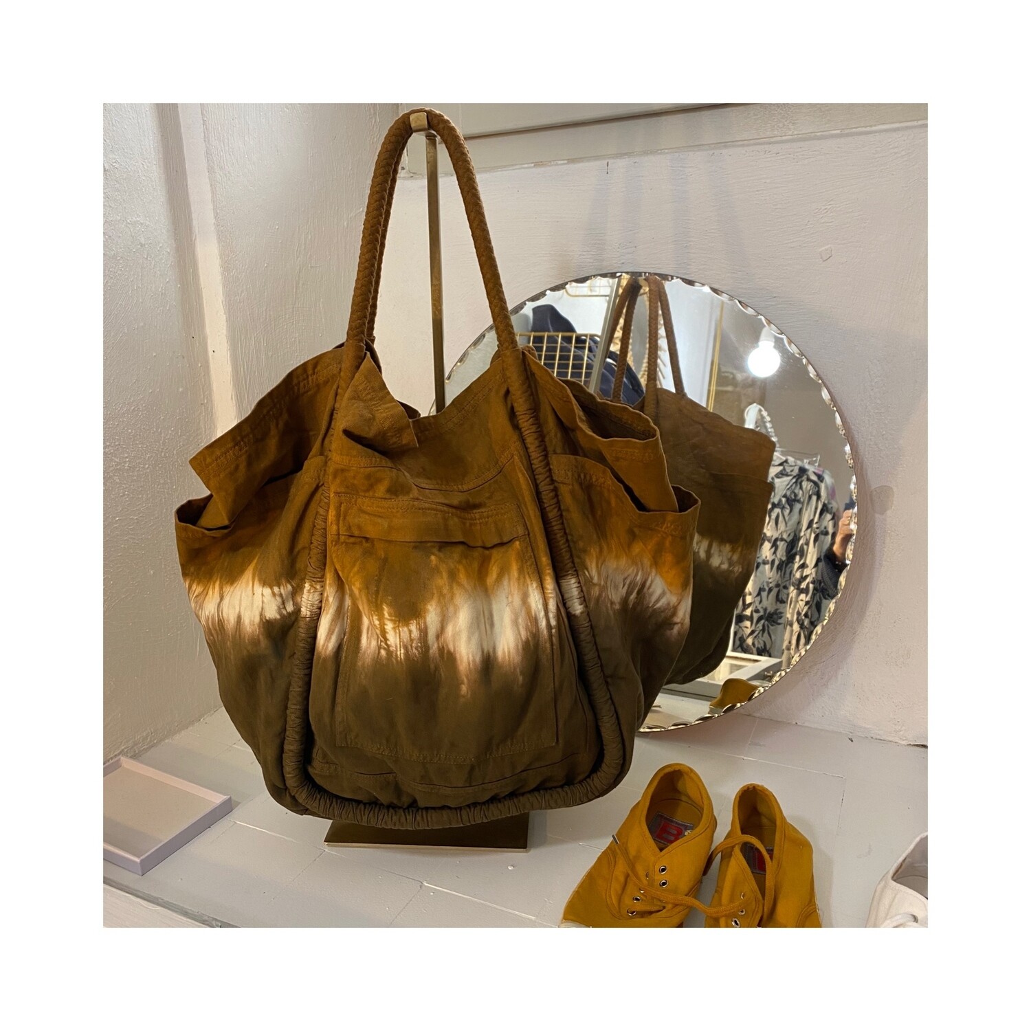 LE SAC GROCERY KAKI OMBRE - LAURENCE BRAS LE SAC GROCERY KAKI OMBRE - LAURENCE BRAS