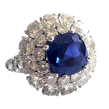 Mauboussin : bague en platine