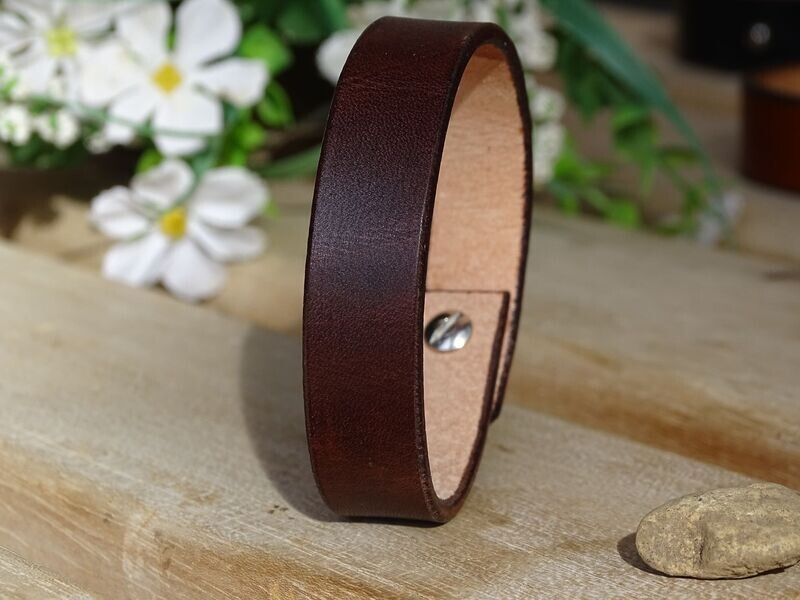 Lederarmband, Armschmuck Dunkelbraun Lederarmband, Armschmuck Dunkelbraun