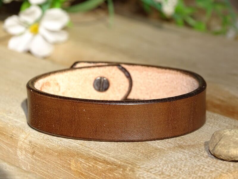Lederarmband, Armschmuck Schokobraun Lederarmband, Armschmuck Schokobraun