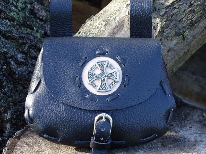 Gürteltasche Celtic Silber