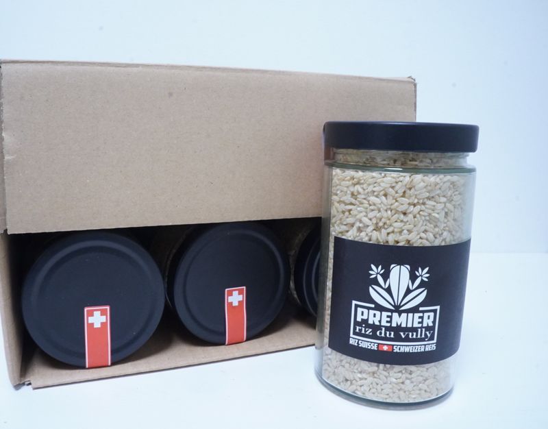 Riz du Vully &#39;Loto&#39; - Verre - 6-pack (6 x 550g)