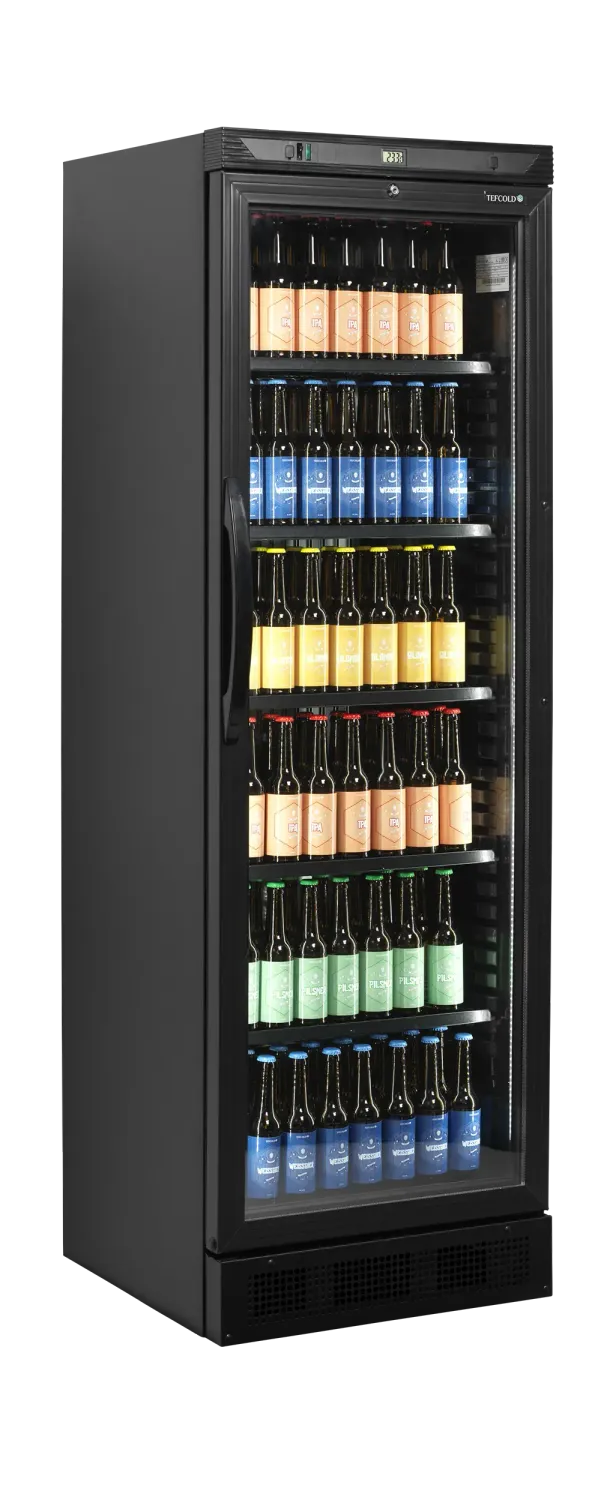 Enfriador de botellas color negro TEFCOLD
