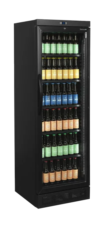 Enfriador de botellas color negro TEFCOLD