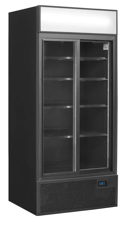 Expositor refrigerado color negro TEFCOLD