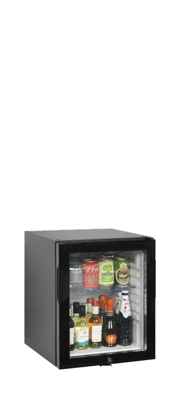 Refrigerador minibar de puerta de cristal TEFCOLD