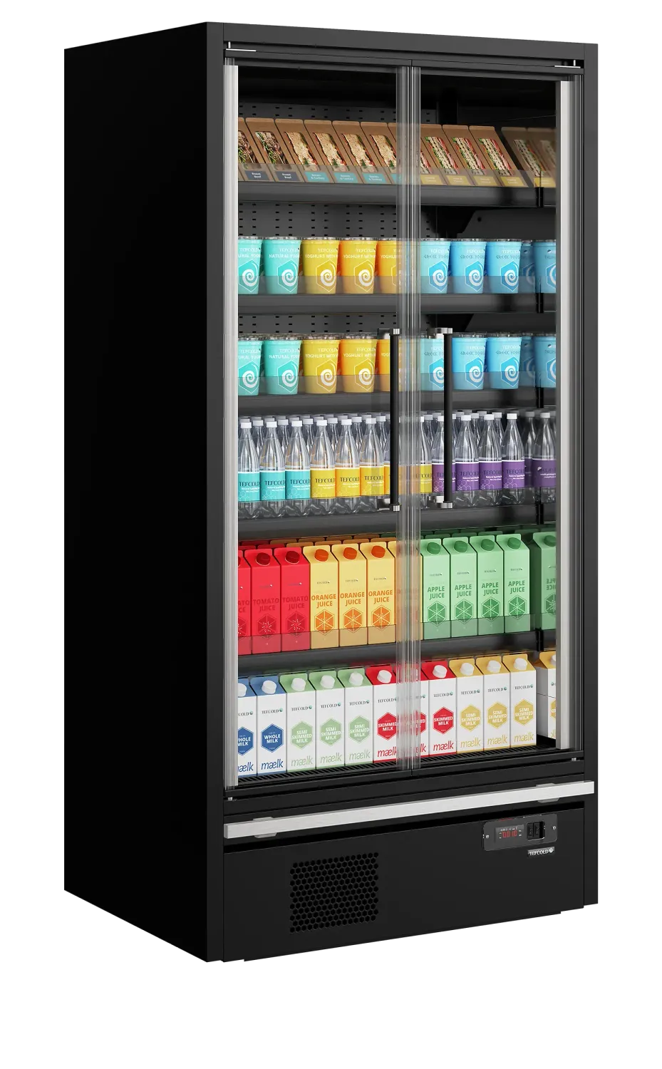 Refrigerador  mural de supermercado TEFCOLD