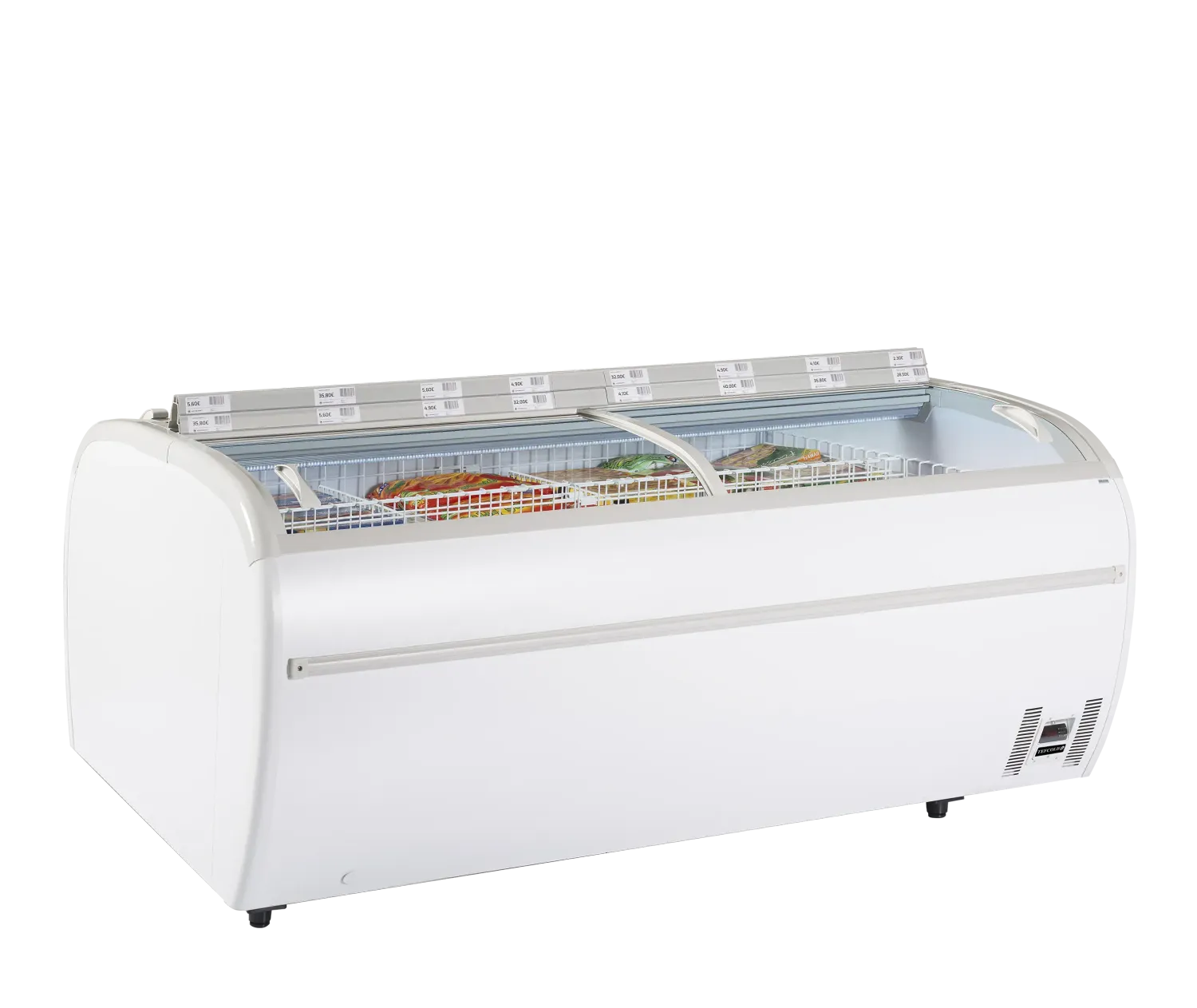 Isla de supermercado bitemperatura TEFCOLD