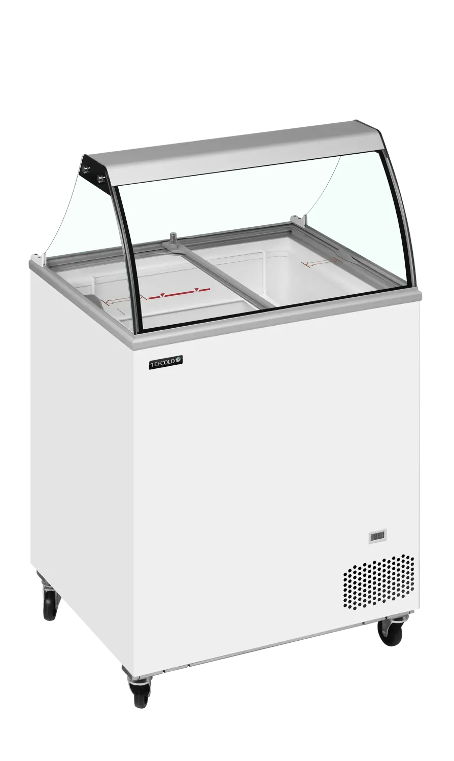 Vitrina para helados TEFCOLD