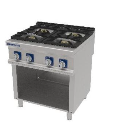 Cocina a gas  MOD. CG-740/S PRO LINE serie 750 REPAGAS
