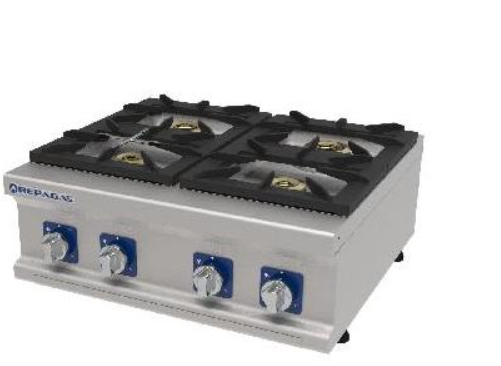 Cocina a gas  MOD. CG-740/M POWER LINE serie 750 REPAGAS