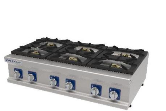 Cocina a gas  MOD. CG-760/M POWER LINE serie 750 REPAGAS