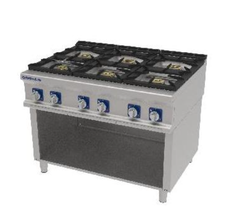 Cocina a gas MOD. CG-960 PRO LINE serie 900 REPAGAS
