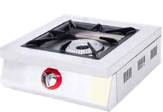 Cocina a gas de sobremesa industrial serie eco 1-LPG EUTRON