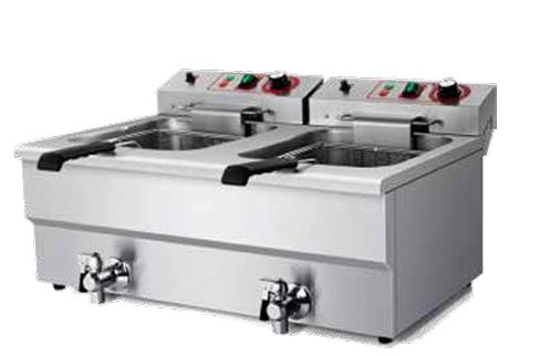 Freidora cuba embutida (sin soldadura) FRY-20 EUTRON