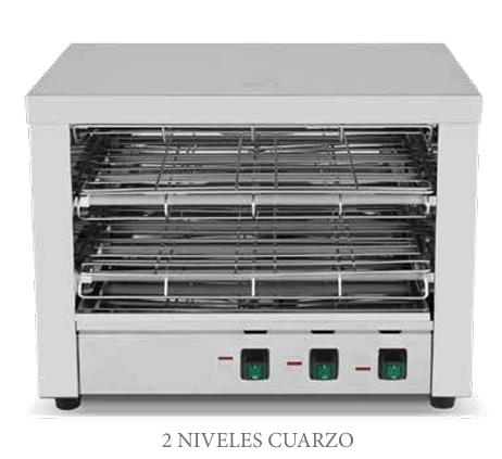 Tostador de pan doble de dos niveles EUTRON