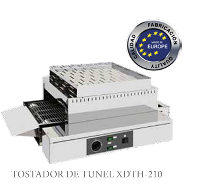 Tostador de tunel XDTH-210 EUTRON