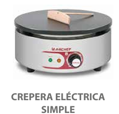 Máquinas de crepes