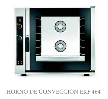 Horno eléctrico ventilado a convección EKF 464 EUTRON
