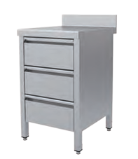 Mesa mural con 3 cajones MM-56-3C EDENOX